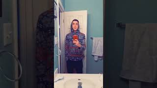 Teenager Frightened By Air Horn In Bathroom Prank