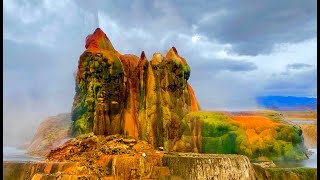 The Extraordinary Fly Geyser… Its on Earth Not Mars!