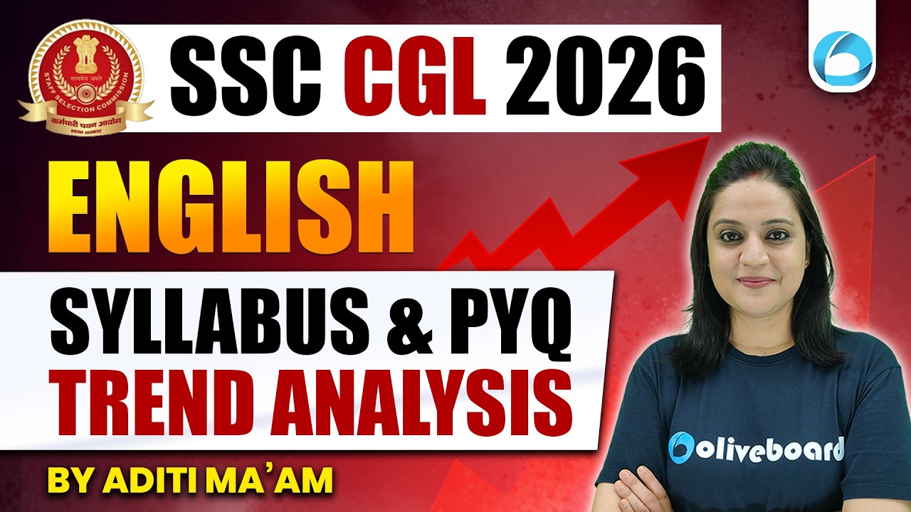 SSC CGL English 2026 | Syllabus & PYQ Trend Analysis | Complete ...