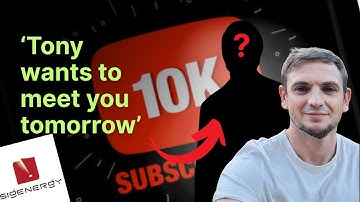 Wie is Tony? SigEnergy lanceert BTS + onze winactie van 10.000 abonnees! 🎉