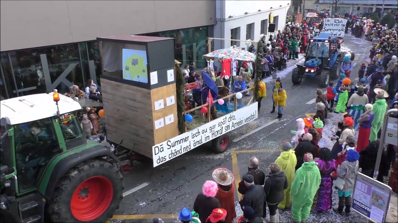 Fasnachtsumzug Wolhusen 2015 zweiter Teil