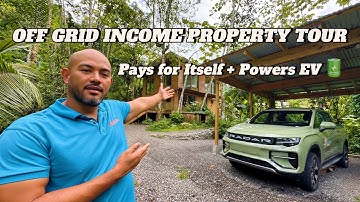 Complete Off-Grid solar system tour- 3 bedroom Luxury Cabin in the Blue Mountains Jamaica 🇯🇲