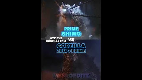 Shimo vs Godzilla 2014 #godzillaxkong #vs #godzilla2014 #wis #edit #roadto2k #trending