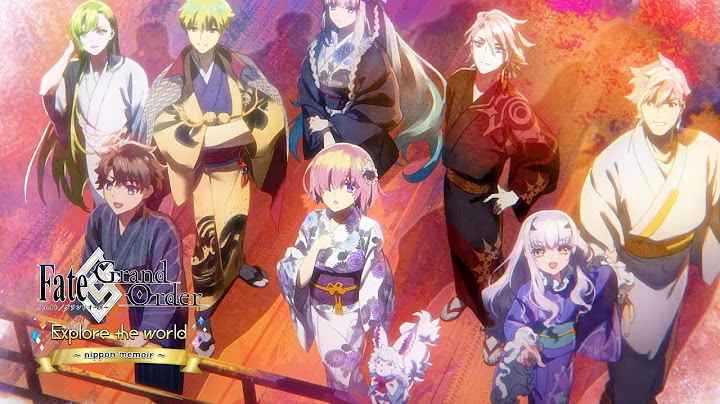 Fate/Grand Order Explore Movie 2024 “nippon memoir”