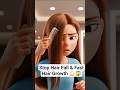 1 Simple Trick for Faster Hair Growth! Stop Hair Fall Naturally 💪 #shorts #hairgrowth