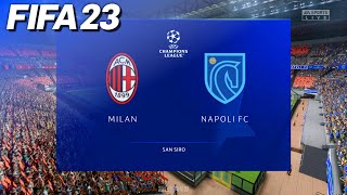 FIFA 23 - AC Milan vs. Napoli | #UCL