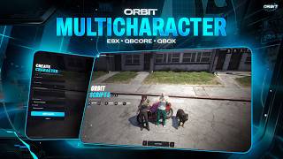 Orbit Multicharacter | Multi Character Selector with Scenes | [ESX, QBOX, QBCORE] | Orbit Scripts