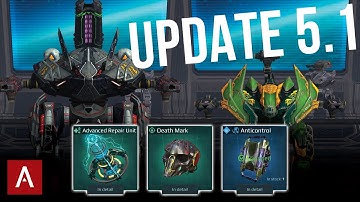 War Robots [WR] 5.1 Update | NEW Pilots + Anti Control + Death Mark | Live Stream Gameplay