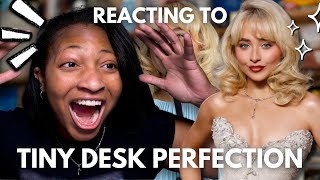 THIS IS POP STARDOM!! | REACTING TO SABRINA CARPENTER'S TINY DESK CONCERT