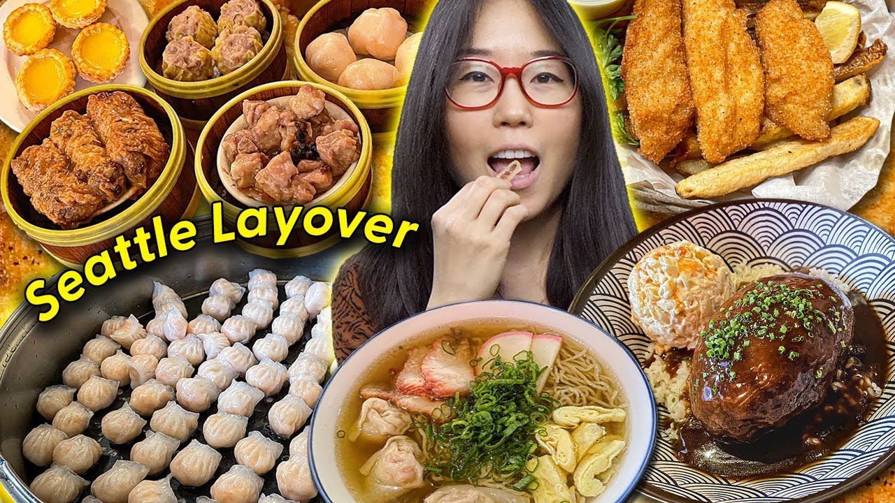 12 HOURS IN SEATTLE ✈️ What to Eat & Do on a Layover!