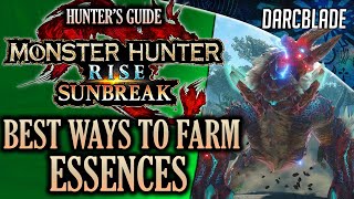 BEST WAY TO FARM ESSENCES : MH RISE SUNBREAK