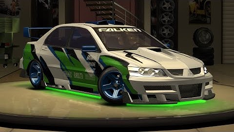 NFS Underground 2 Winter Edition | Part 50 | Customization | Mitsubishi Lancer Evolution VIII