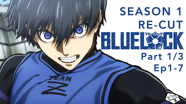 BLUE LOCK Season 1 Re-Cut Part 1/3 (Ep1-7)