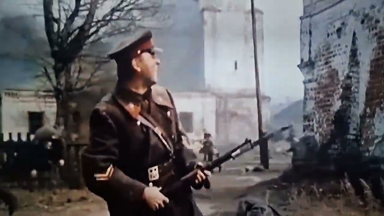 Battle of the Samara 1942 year (video from TV).