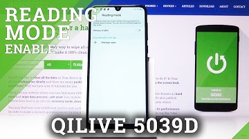 How to Enable Reading Mode in Qilive 5039D – Eye Protection