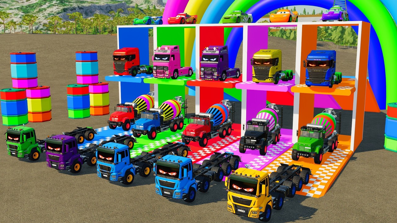 Superheroes On A Motorcycle Ride Over The Sea Along The Supper& Spider Man Bridge GTA 5 #5