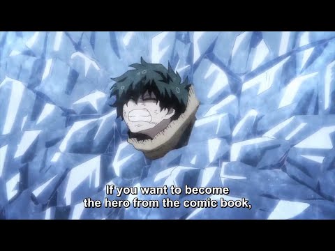 Deku was locked in the ice by Class A Ep 23 [ My Hero Academia Season 6 僕のヒーローアカデミア ]