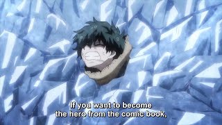 Deku was locked in the ice by Class A Ep 23 [ My Hero Academia Season 6 僕のヒーローアカデミア ]