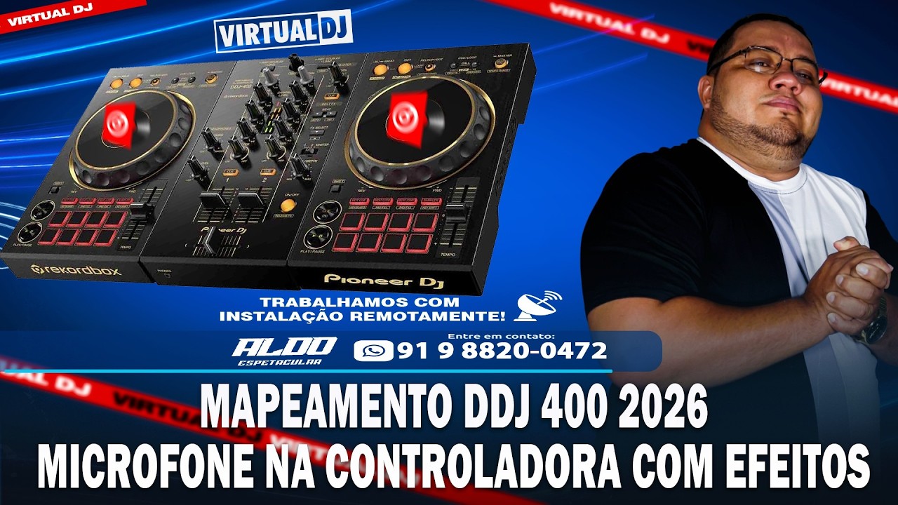 💻⌨️ GUARANTEED 💻⌨️ DDJ 400 2026 MAPPING WITH VIRTUAL 🛑 WITH