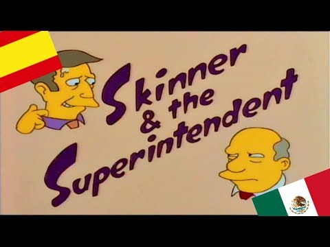 Steamed hams but Skinner family is Spanish and Chalmers is from Mexico
