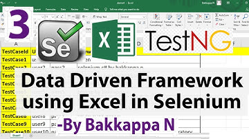Data Driven Framework in Selenium WebDriver Part 1||Data Driven Framework in Selenium(Apache POI)