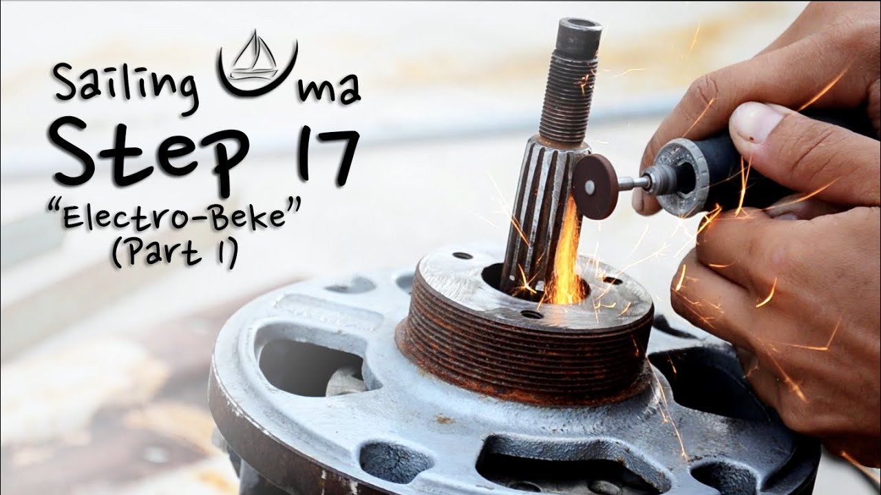 We built our own ELECTRIC MOTOR  (Electro-Beke, part 1) — Sailing Uma [Step 17]