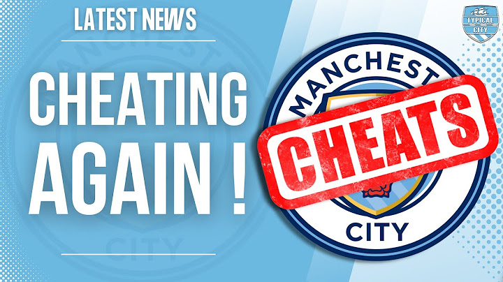 Man City ACCUSED of CHEATING Again...