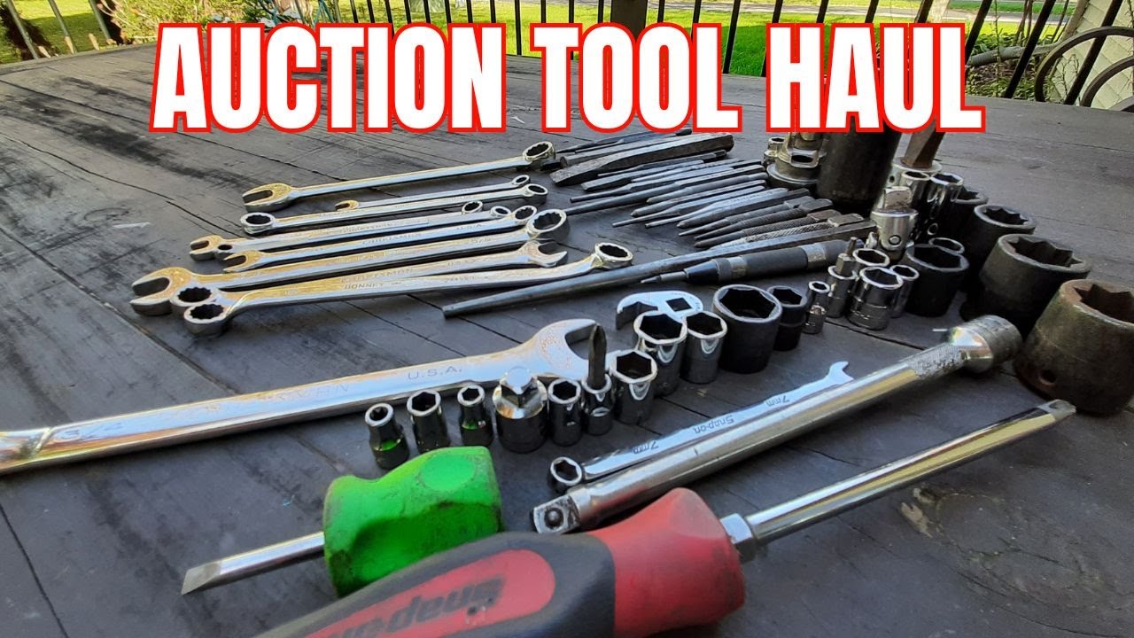 Auction Tool Haul! Snap-on plus many other brands! - YouTube