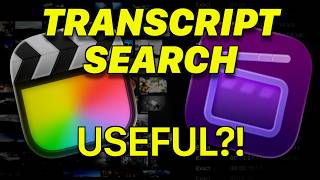 Final Cut Pro Transcript Search – How It Works (and Its Limitations)