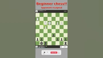 Opponent resigned !! chess match highlight / 22 nov 23       #short  #chess  #chessgame  #chesscom