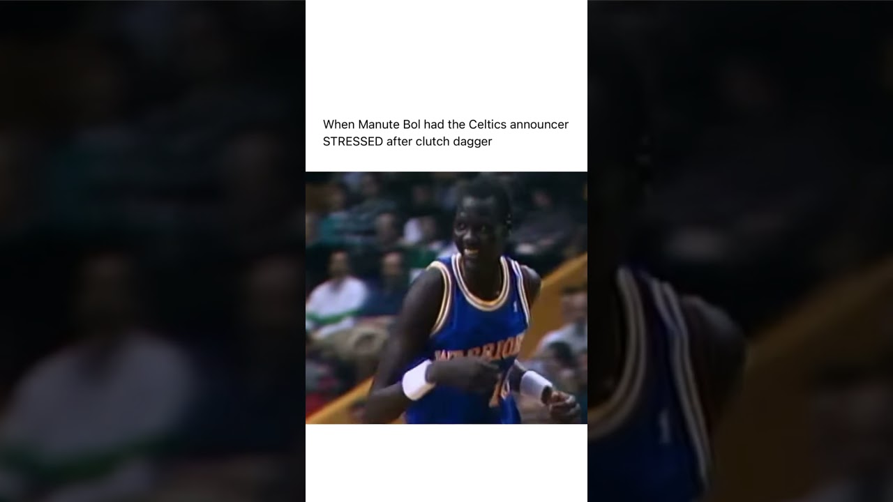 Manute Bol CLUTCH 3 Destroys Boston