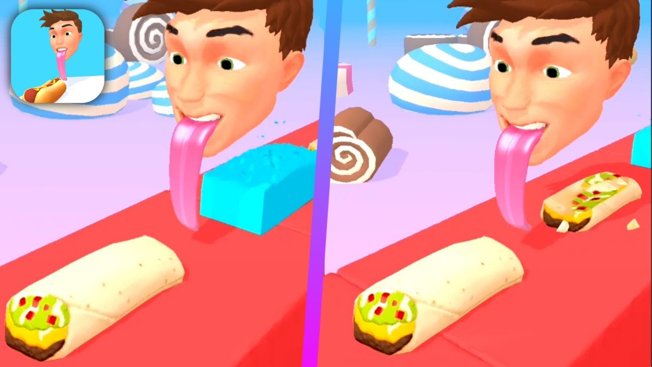 Lick Food👅🍰🍕Gameplay All Levels Part 2 | 6-8 Level [iOS, Android]