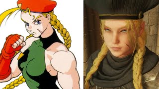 Elden Ring Character Creation Sliders - Cammy White (Street Fighter)