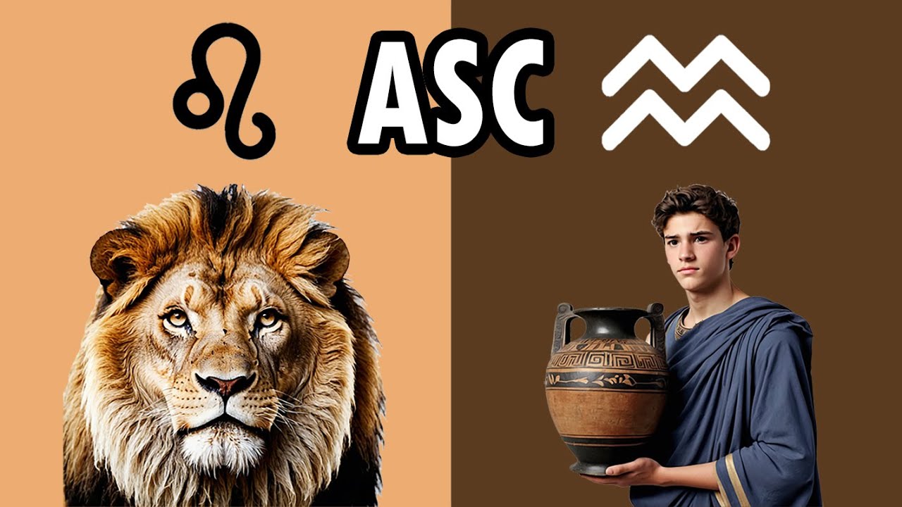 LEO ascendente ACUARIO - Confianza y originalidad