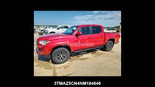 2022 TOYOTA TACOMA DOUBLE CAB | VIN 3TMAZ5CN4NM184846