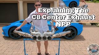 C8 Corvette Exhaust - NEW Center Exhaust STINGRAY With NPP! LeMansEdition.com #LeMansEditionExhaust