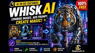 Upload 3 Images... AI Creates Magic! 🤯 | Whisk AI in 60 Seconds