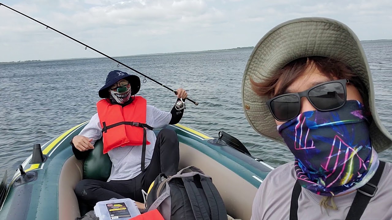 Wind Raft WIND + RAFT + FISHING = ??? - YouTube