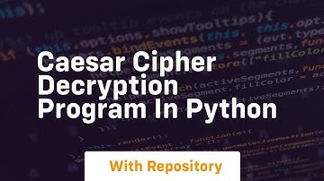 caesar cipher decryption program in python