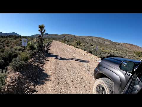 Tikaboo Peak Is Now Closed! I drove in to see the new signs. PART 2