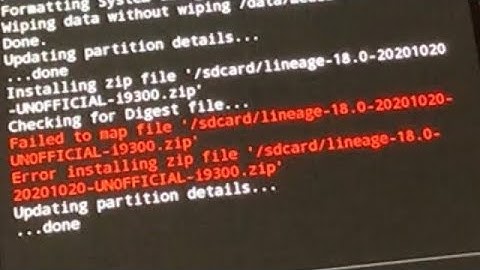 Twrp error Failed to Map File - Error installing Rom - How to fix - its not your fault ✅