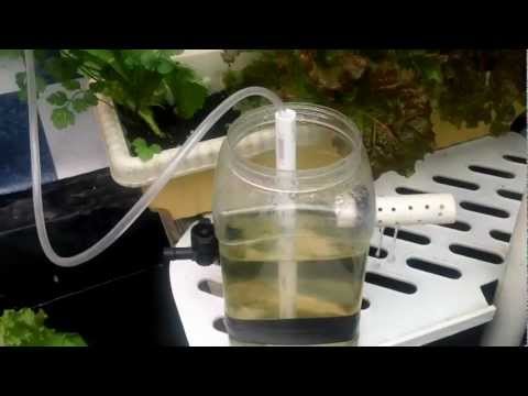 Simple Homemade Water Pump Demonstration.