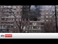 War in Ukraine: Heavy missile and artillery strikes continue