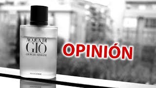 Giorgio Armani Acqua di Gio para hombre - Opinión
