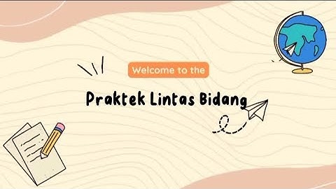 Video Pembelajaran Praktik Lintas Bidang (Informatika)