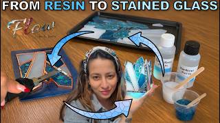 I Made Stained Glass… But It’s Actually Resin