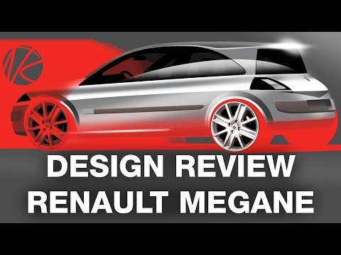 Renault Mégane II (2002–2009) car design review: the secrets making it good! | Niels van Roij Design