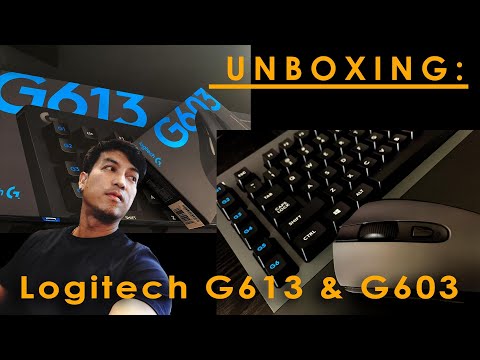 Logitech G613 & G603 : Unboxing