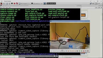 Test python-gphoto2 on Raspberry Pi 2/Raspbian Jessie
