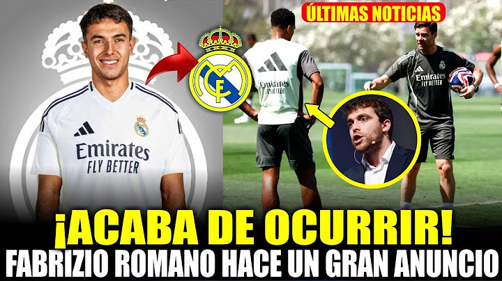 🚨URGENT! IT'S OFFICIAL, FABRIZIO ROMANO MAKES A BIG ANNOUNCEMENT TODAY. Real Madrid News